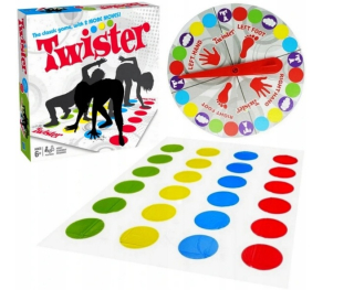 Arkádová rodinná hra Mata Twister