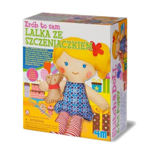 Urob si sám - bábika s šteňa