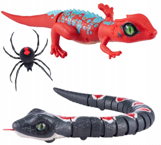 Zuu Robo živý Lizard Snake Spider 3v1 Lizard