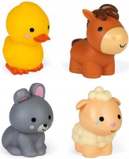 Zvieratá poľnohospodárske figúrky Bath Toy Jand