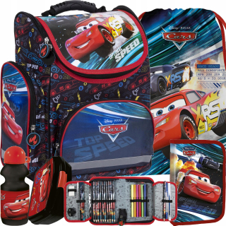 Aktovka - Zigzag School SchoolBag Car Cars Auto Boys