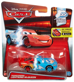 Zikzak transformuje Dinoco McQueen autá Autá 1:55