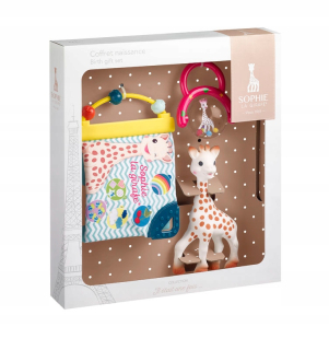 SOPHIE SET GIRAFFE kniha hryzenie 3v1 010325
