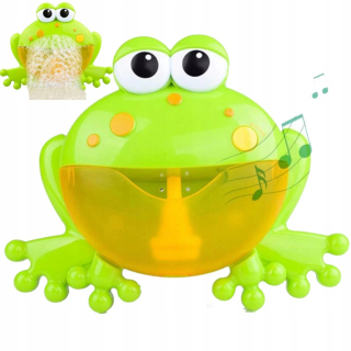 Žaba Bath Hračka Bubble na výrobu peny