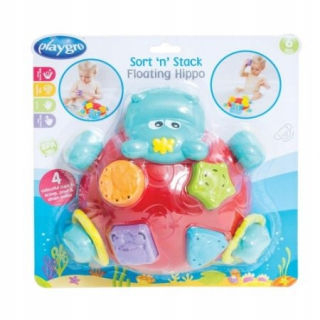 Bath toy. Hipcio. Triedič, červená