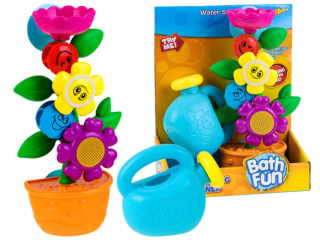 Bath Toy Flower + Zavlažujúca fľaša vodu