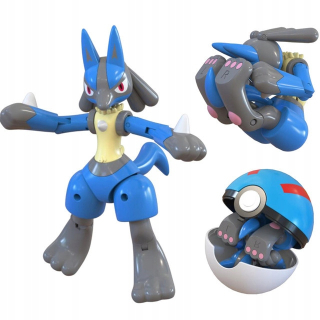 Pokemon -  Hračkárska figurína pokémona Lucario s loptou