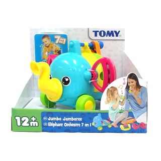 Interaktívna hračka Elephant Orchestra Tomy E72377