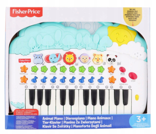 Hudobné hračky zvieratá piano Fisher Price