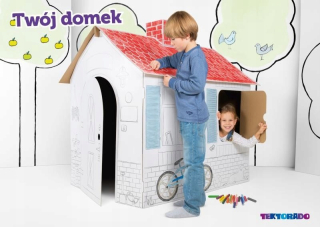 Kartón hračka pre deti Cottage Tektorado