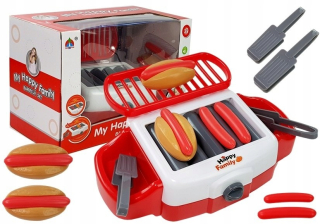 Toy Hot Dog Barbecue Batéria BBQ