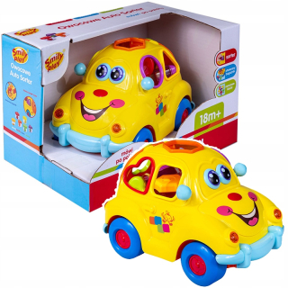 Funny Auto s hudobnými triedičovými blokmi smily hrať