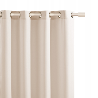Detské závesy - Aura Light Cream Mat 140x250 Zamestnanosť