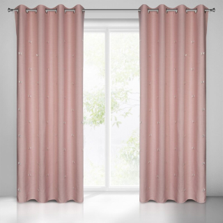 Detské závesy - Wendy Curtain Pink Eurofirany 140x250