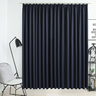 Detské závesy - Anthracite Blackout Curtain, 290x245 cm