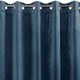 Detské závesy - Villa Curtain Ready na kolesách 140x250 cm Navy Blue