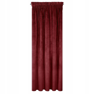 Detské závesy - Villa Curtain Ready na 140x270 cm C. Bordo Tape