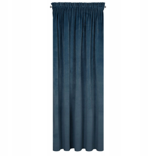 Detské závesy - Villa Curtain Ready na 140x270 cm Navy Blue Tape