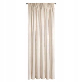 Detské závesy - Villa Curtain pripravená na 140x270 Svetelnú béžovú béžu