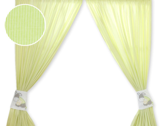 Detské závesy - Panel Mg 15 biele srdcia ružové 60x140 Nový