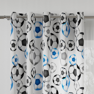 Detské závesy - Futbalové záclony 140x 250