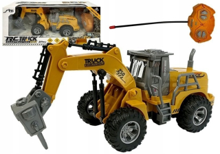 Diaľkovo riadený rýpadlo R / C kladivo 27Mhz