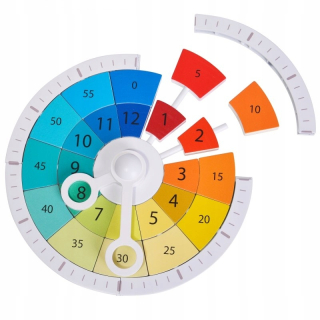 Drevená learning hodiny Classic World Eko