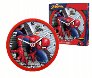 Detské hodiny do izby - Nástenné hodiny Spiderman