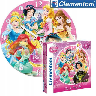 Hodiny s puzzle skladačky v tme 23020