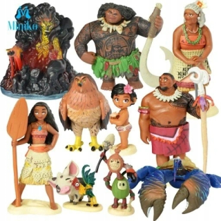 MOANA VAIANA - Sada 10 ks. Vaiana Treasure Ocean Set 10 ks.