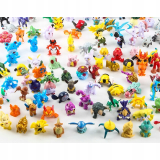 Pokémon - Sada 144 figúrkov pokemon pikachu