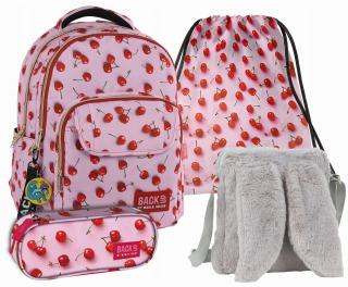 Školská taška, batoh - Sada 4W1 Backup Backpack Case Case Bag Free