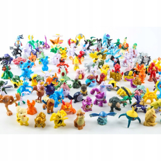 Pokémon - Sada 96 Pokemon Pikachu figúrky