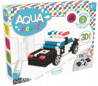 Aqua Pearl Radio Car