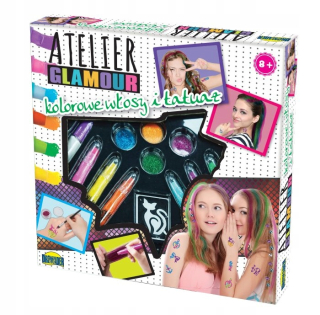 Glamour Atelier Set.Farebné vlasy a tetovania