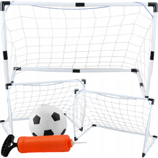 Stanovené ciele Futbalová bránka Loptová pumpa 3v1