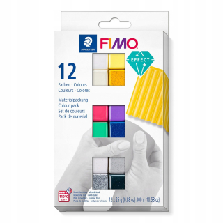 FIMO efekt 12 farieb 12x25g