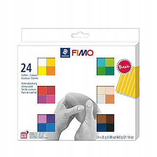FIMO Mäkké farby Základné 24x25g Staedtler SD-