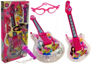 Deti Guitar Kit s mikrofónom a okuliarmi