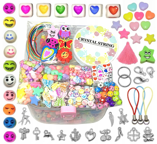 BEADS stanovené pre náramky pre dievčatá