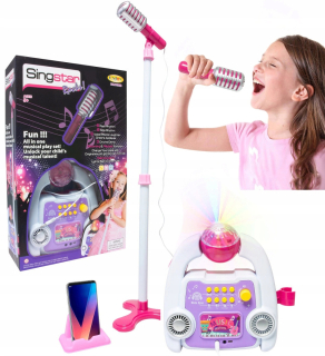 KARAOKE Karake Microfone Nahrávanie modulácie MP3