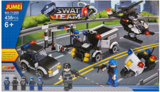 Stavebnica - SWAT stavebné bloky. Špeciálne služby