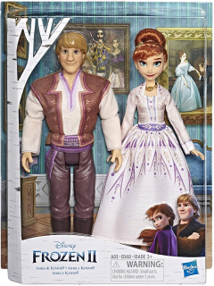 Frozen Elsa - Ice Land Set Frozen 2 Anna a Kristoff Doll