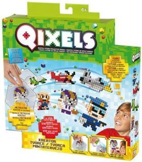 Sada set Qixels Metallic Wizard