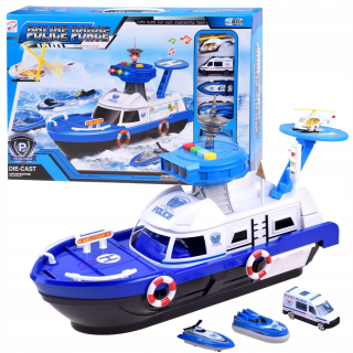 Kit Łódź Police + vrtuľník Dopravné Z3341