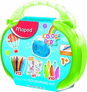 Kit Maped Jumbo pero, pastelky pre Maluchów 1+