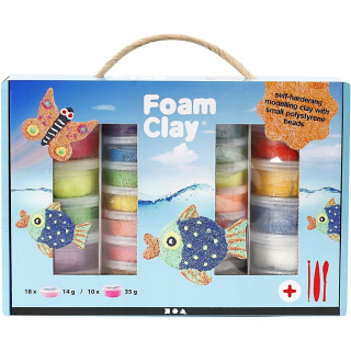 FAOM Clay 10x35G a 18x14G Masážna súprava