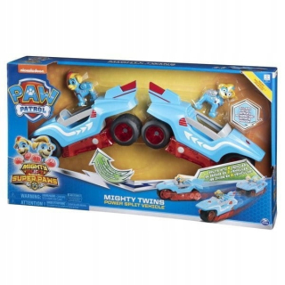 Sada Mighty Twins s 2 vozidlami Paw Patrol