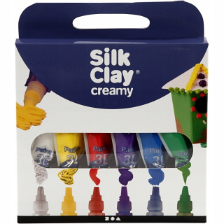 Kit Silk Clay 6x35 ml cestoviny KOL. Podst.