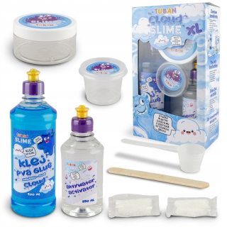 SUPER SLIME XL CLOUD Set Glue Activator Cloud